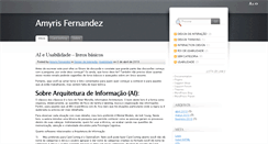 Desktop Screenshot of amyris-fernandez.com